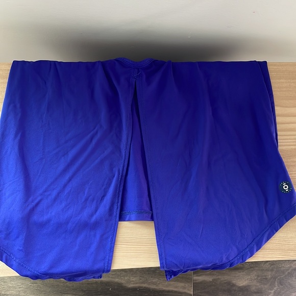 Tonic Active// Eterna Silk Strappy workout top royal blue - Picture 3 of 5